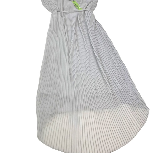 NWT Pleated High Low Summer Dress - Picture 7 of 8